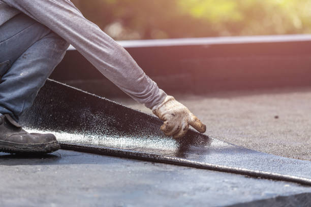Professional Emergency Waterproofing technician working in Donnelsville, OH